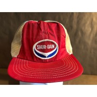 Vintage Snapback Shur Gain Mesh Trucking Trucker Hat Cap Promo Wear Canada  eb-06143099